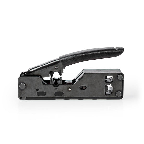 Nedis CCGG89505BK Krimptang Cat5 / Cat5e / Cat6 / Cat6a / Cat7 / Rj11 / Rj12 / Rj45 Snijden / Strip