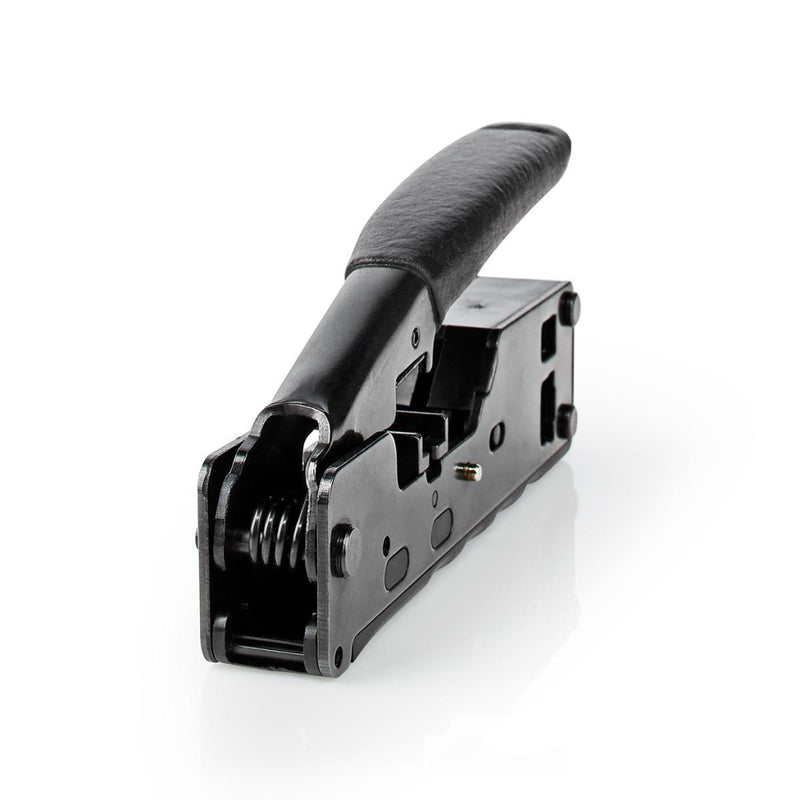 Nedis CCGG89505BK Krimptang Cat5 / Cat5e / Cat6 / Cat6a / Cat7 / Rj11 / Rj12 / Rj45 Snijden / Strip