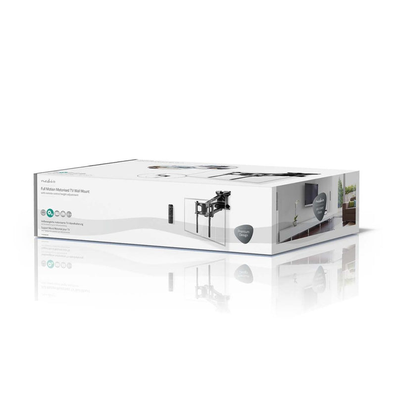 Nedis TVWM5850BK Gemotoriseerde Tv-muurbeugel 37-70 &quot; Maximaal Schermgewicht: 35 Kg Draaibaar
