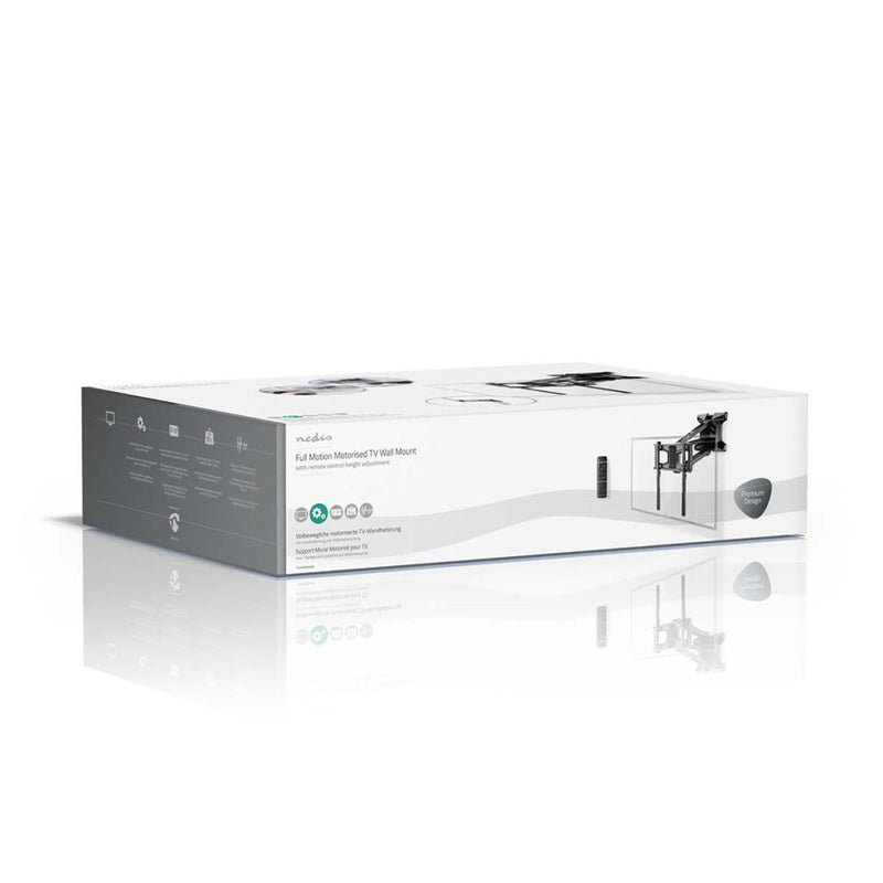 Nedis TVWM5850BK Gemotoriseerde Tv-muurbeugel 37-70 &quot; Maximaal Schermgewicht: 35 Kg Draaibaar