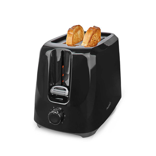 Nedis KABT150EBK Broodrooster 700W Zwart