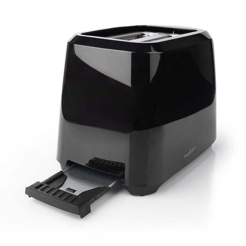 Nedis KABT150EBK Broodrooster 700W Zwart