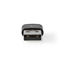 Nedis CCGP60920BK Usb-adapter Usb 2.0 Usb Type-a Usb Type-c&trade; Female Vernikkeld Recht Metaal Z