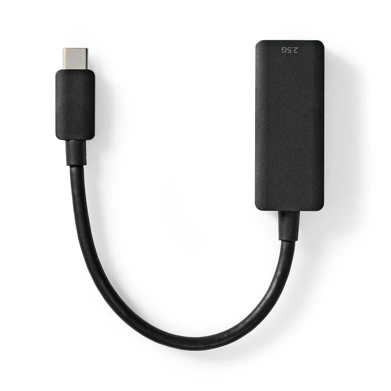 Nedis CCGP64960WT02 Usb-netwerkadapter Usb 3.2 Gen 1 2.5 Gbps Usb Type-c&trade; Male Rj45 Female 0.