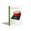 Nedis KASC610BK Keukenweegschaal Digitaal Glas / Kunststof Zwart