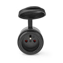 Nedis WIFIPO110EBK Smartlife Smart Stekker Wi-fi Ip44 3680 W France / Type-e (cee 7/6) -5 - 40 &deg