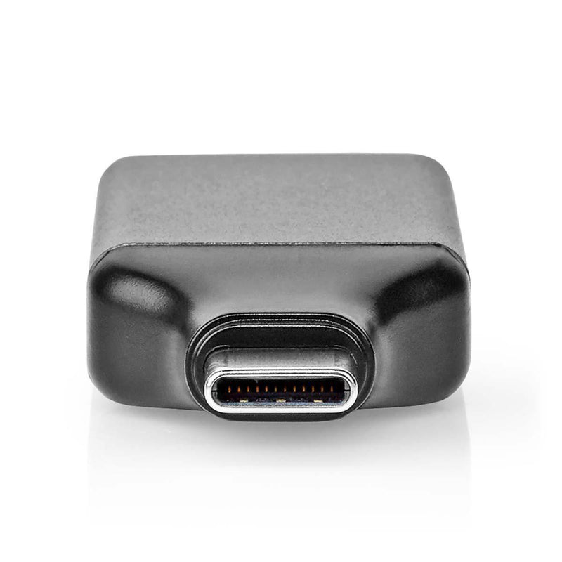 Nedis CCGP64350GY Usb-adapter Usb 3.2 Gen 1 Usb-c&trade; Male Displayport Female Vernikkeld Grijs /