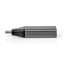Nedis CCGP64350GY Usb-adapter Usb 3.2 Gen 1 Usb-c&trade; Male Displayport Female Vernikkeld Grijs /