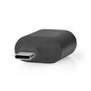 Nedis CCGP64850GY Usb-adapter Usb 3.2 Gen 1 Usb-c&trade; Male Vga Female 15p Vernikkeld Grijs / Zwa