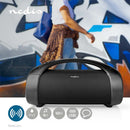 Nedis SPBB315BK Party Boombox Tot 6 Uur 2 50 W Media Afspeelmogelijkheden: Aux / Usb Ipx5 Koppelbaa