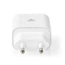 Nedis WCPDL20W112WT Oplader Snellaad Functie Pd3.0 20w 1,67 A / 2,22 A / 3,0 A Outputs: 1 Usb-c&tra