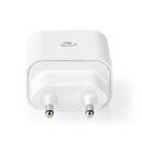 Nedis WCPDL20W122WT Oplader Snellaad Functie Pd3.0 20w 1,67 A / 2,22 A / 3,0 A Outputs: 1 Usb-c&tra