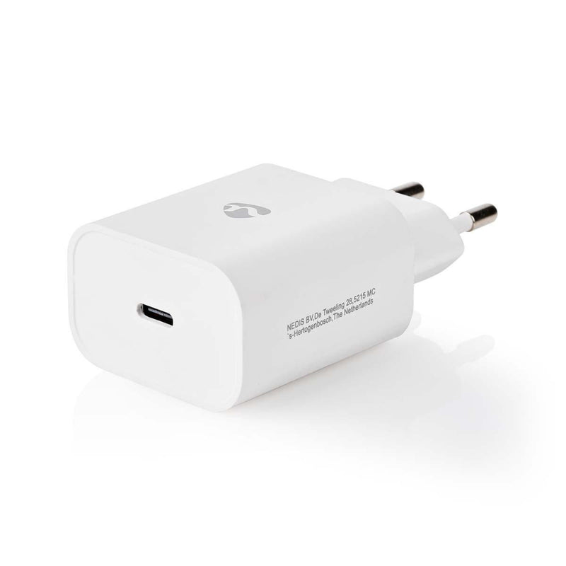 Nedis WCPDL20W122WT Oplader Snellaad Functie Pd3.0 20w 1,67 A / 2,22 A / 3,0 A Outputs: 1 Usb-c&tra