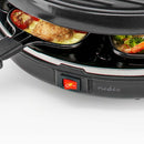 Nedis FCRA200FBK6 Gourmet Raclette Grill voor 6 Personen Rond