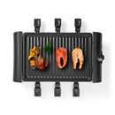 Nedis FCRA220FBK6 Gourmet Raclette Grill voor 6 Personen