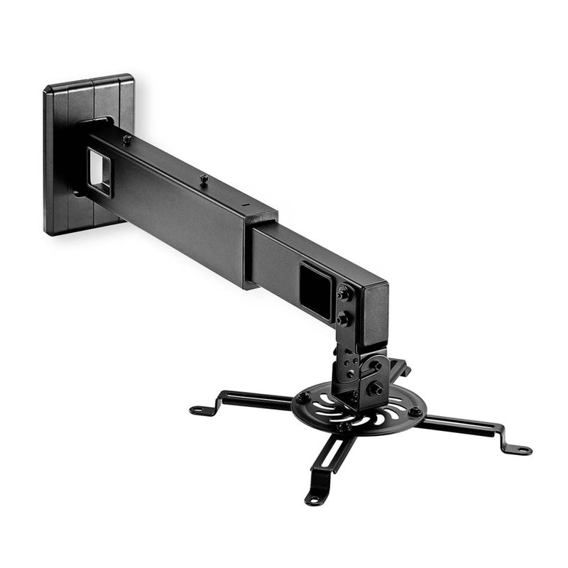 Nedis PJWM200BK Projectorbeugel Full Motion 15 Kg Draaibaar Kantelbaar Staal Zwart