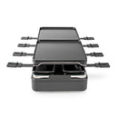 Nedis FCRA300FBK8 Gourmet Raclette Steen Grill voor 8 Personen