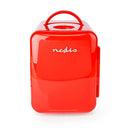 Nedis KAFR120CRD Draagbare Minikoelkast 4L 240V/12V Rood