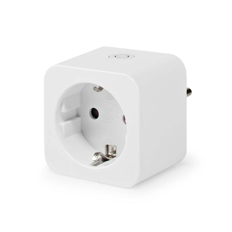Nedis WIFIP121FWT Smartlife Smart Stekker Wi-fi Energiemeter 3680 W Type F (cee 7/3) -10 - 45 °c An