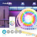 Nedis WIFILS51CRGB Smartlife Gekleurde Led-strip Wi-fi Meerkleurig 5000 Mm Ip65 700 Lm Android&trad