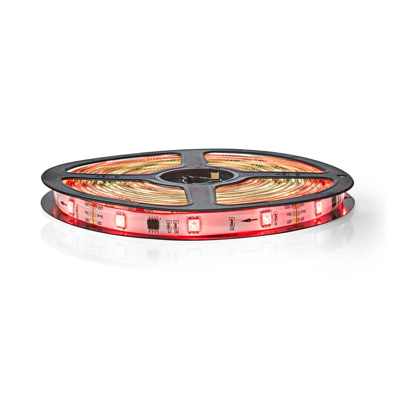 Nedis WIFILS51CRGB Smartlife Gekleurde Led-strip Wi-fi Meerkleurig 5000 Mm Ip65 700 Lm Android&trad