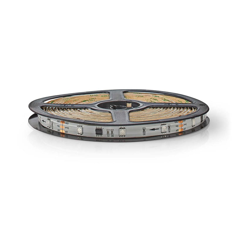 Nedis WIFILS51CRGB Smartlife Gekleurde Led-strip Wi-fi Meerkleurig 5000 Mm Ip65 700 Lm Android&trad