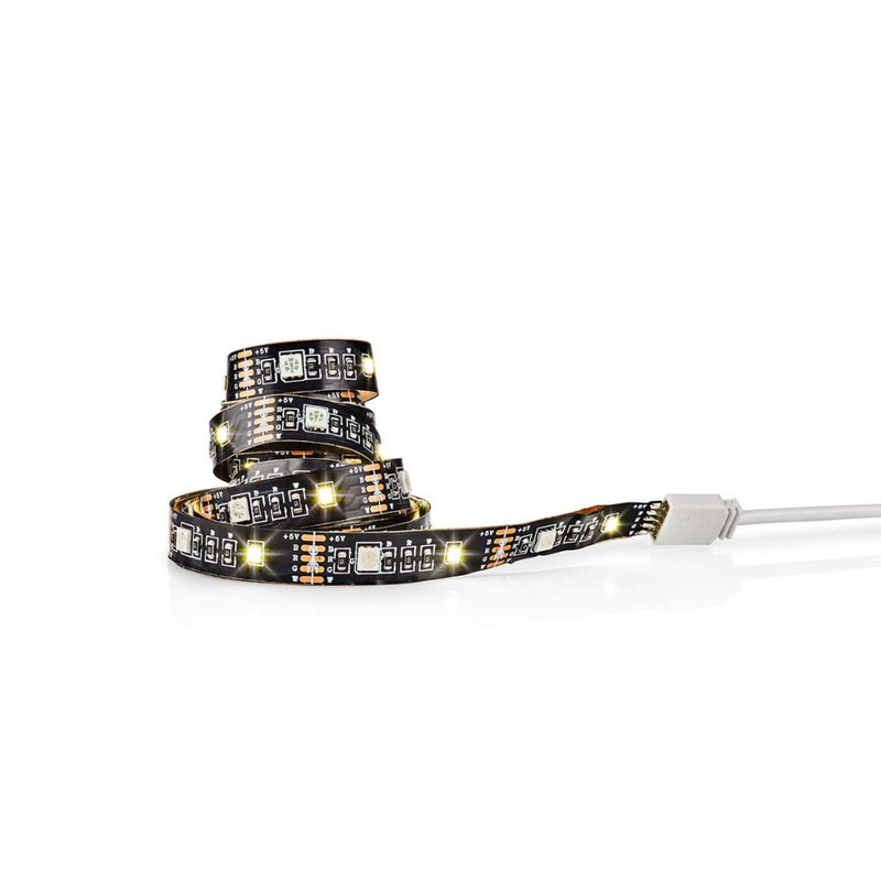 Nedis BTLS20RGBW Smartlife Gekleurde Led-strip Bluetooth Rgb / Warm Wit 2000 Mm Ip20 2700 K 380 Lm