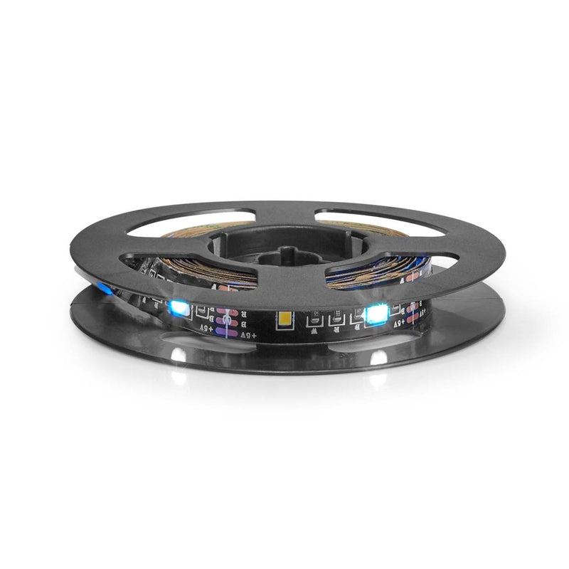 Nedis BTLS20RGBW Smartlife Gekleurde Led-strip Bluetooth Rgb / Warm Wit 2000 Mm Ip20 2700 K 380 Lm