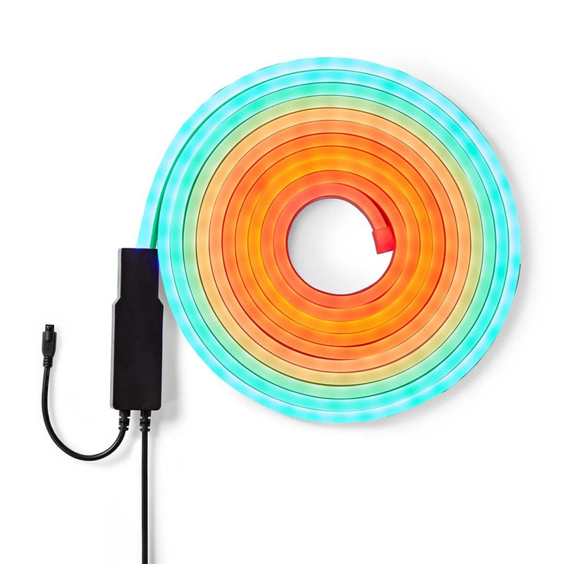 Nedis WIFILN51CRGB Smartlife Gekleurde Led-strip Wi-fi Meerkleurig 5000 Mm Ip65 960 Lm Android&trad