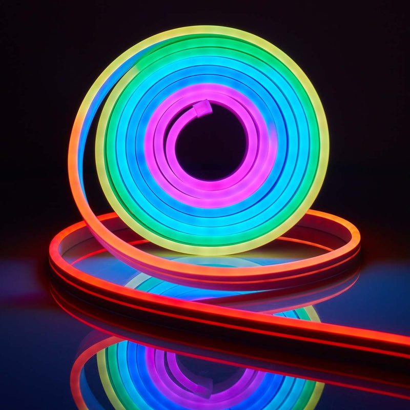 Nedis WIFILN51CRGB Smartlife Gekleurde Led-strip Wi-fi Meerkleurig 5000 Mm Ip65 960 Lm Android&trad