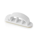 Nedis CMGC22033WT Kabelmanagement Kabelclip Vergrendeld 3 Stuks Aantal Slots: 3 Sleuven Maximale Ka