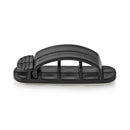Nedis CMGC22033BK Kabelmanagement Kabelclip Vergrendeld 3 Stuks Aantal Slots: 3 Sleuven Maximale Ka