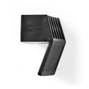 Nedis CMGC21052BK Kabelmanagement Kabelclip Click & Go 2 Stuks Aantal Slots: 5 Sleuven Maximale Kab