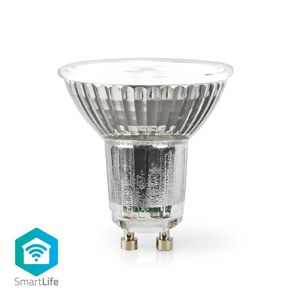 Nedis WIFILRC10GU10 Smartlife Multicolour Lamp Wi-fi Gu10 345 Lm 4.9 W Rgb / Warm To Cool White And