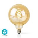 Nedis WIFILRT10G125 Smartlife Led Filamentlamp Wi-fi E27 360 Lm 4.9 W Warm To Cool White 1800 - 650