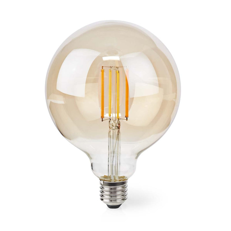 Nedis WIFILRF10G125 Smartlife Led Filamentlamp Wi-fi E27 806 Lm 7 W Warm Wit Glas Android? / Ios Gl