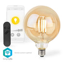 Nedis WIFILRF10G125 Smartlife Led Filamentlamp Wi-fi E27 806 Lm 7 W Warm Wit Glas Android? / Ios Gl