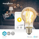 Nedis WIFILRF10A60 Smartlife Led Filamentlamp Wi-fi E27 806 Lm 7 W Warm Wit Glas Android? / Ios Pee