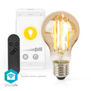 Nedis WIFILRF10A60 Smartlife Led Filamentlamp Wi-fi E27 806 Lm 7 W Warm Wit Glas Android? / Ios Pee