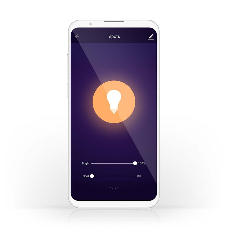 Nedis WIFILRW10E27 Smartlife Led Bulb Wi-fi E27 806 Lm 9 W Warm To Cool White Energieklasse: F Andr