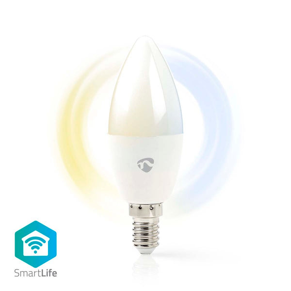 Nedis WIFILRW10E14 Smartlife Led Bulb Wi-fi E14 470 Lm 4.9 W Warm To Cool White Energieklasse: F An