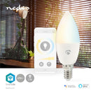 Nedis WIFILRW10E14 Smartlife Led Bulb Wi-fi E14 470 Lm 4.9 W Warm To Cool White Energieklasse: F An