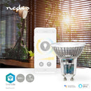 Nedis WIFILRW10GU10 Smartlife Led Bulb Wi-fi Gu10 345 Lm 4.9 W Warm To Cool White Energieklasse: G