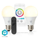 Nedis WIFILRC20E27 Smartlife Multicolour Lamp Wi-fi E27 806 Lm 9 W Rgb / Warm To Cool White Android