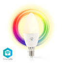Nedis WIFILRC10E14 Smartlife Multicolour Lamp Wi-fi E14 470 Lm 4.9 W Rgb / Warm To Cool White Andro