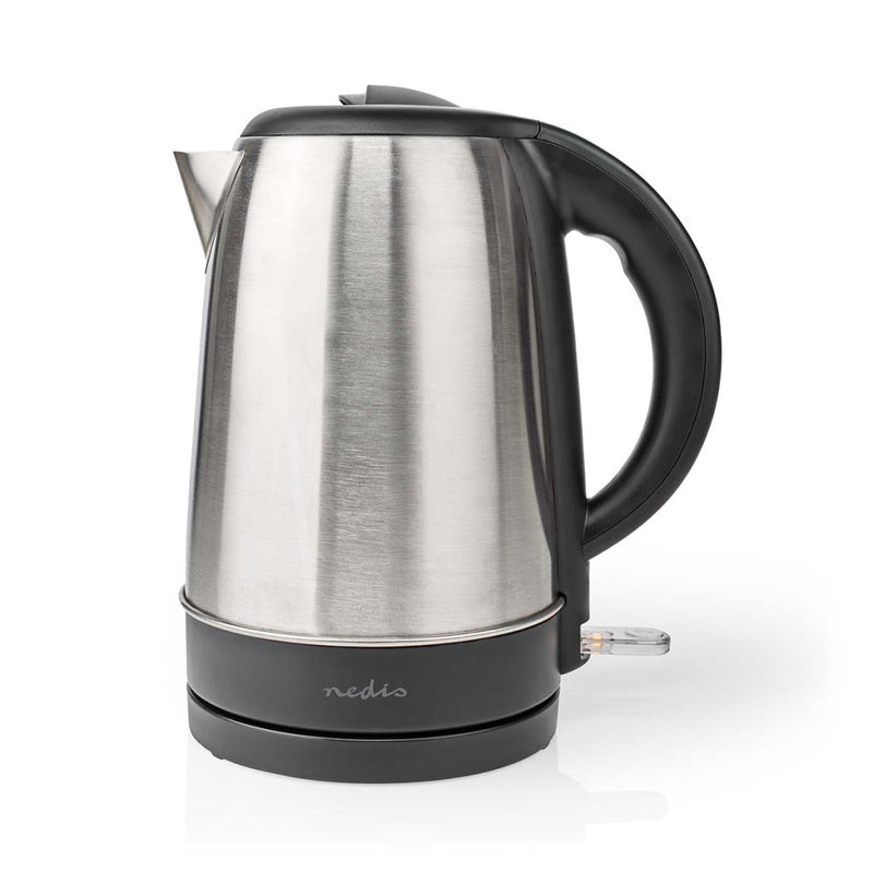 Nedis KAWK340EAL Waterkoker 1.7L 2200W RVS/Zwart