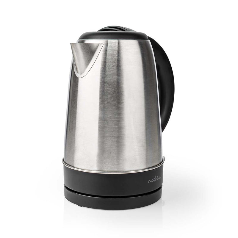 Nedis KAWK340EAL Waterkoker 1.7L 2200W RVS/Zwart
