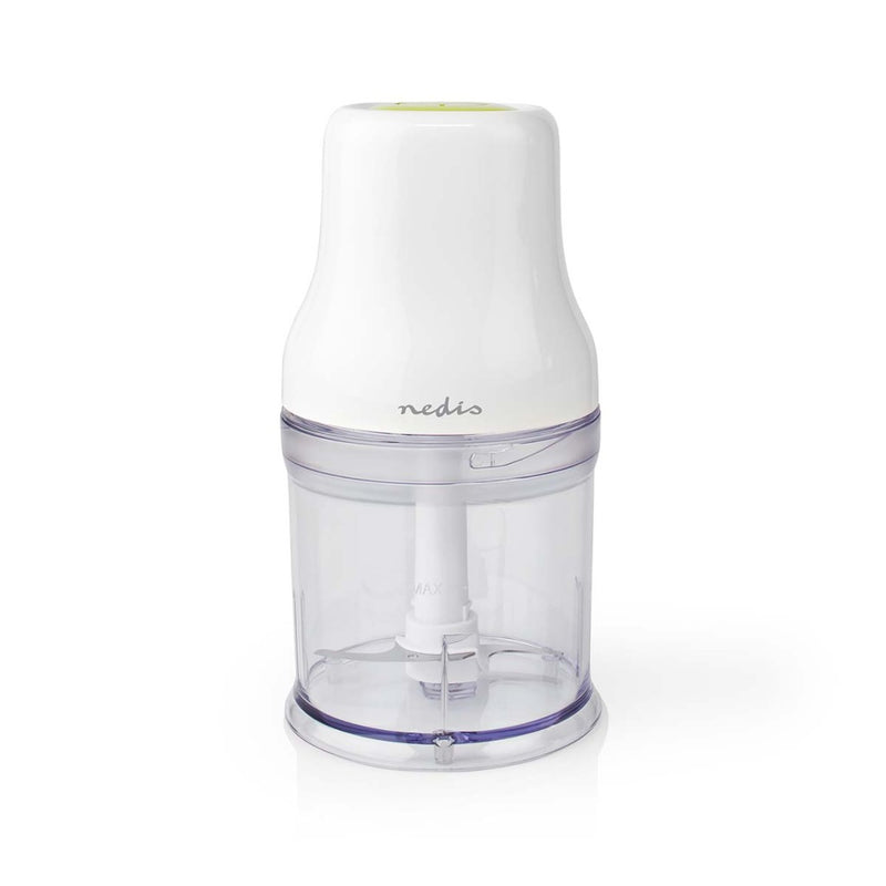 Nedis KAMC100CWT Hakmolen 200 W 0.5 L Kunststof 1-snelheid Wit