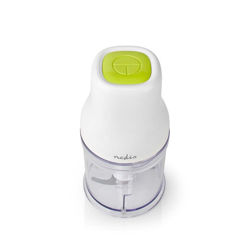 Nedis KAMC100CWT Hakmolen 200 W 0.5 L Kunststof 1-snelheid Wit