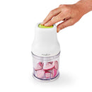 Nedis KAMC100CWT Hakmolen 200 W 0.5 L Kunststof 1-snelheid Wit